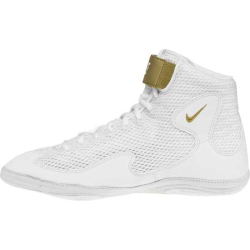 white and pink nike inflicts
